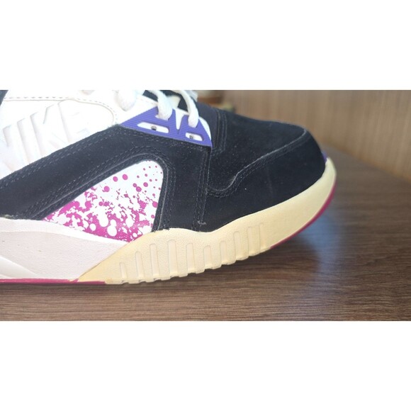 NIKE AIR TECH CHALLENGE HYBRID BLACK WHITE PINK PURPLE ANDRE AGASSI MENS 12 main image 6